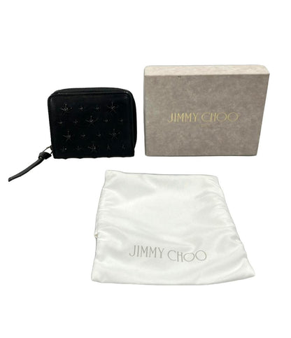 美品 ジミーチュウ ラウンドファスナー二つ折り財布 レディース Jimmy Choo