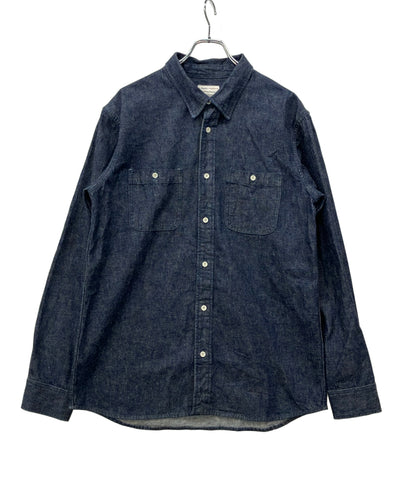 美品 Rustic Clothing Service 長袖シャツ デニム メンズ SIZE L ラスティック クロージング サービス