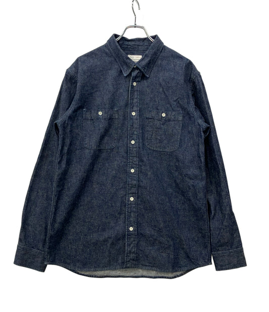 美品 Rustic Clothing Service 長袖シャツ デニム メンズ SIZE L ラスティック クロージング サービス