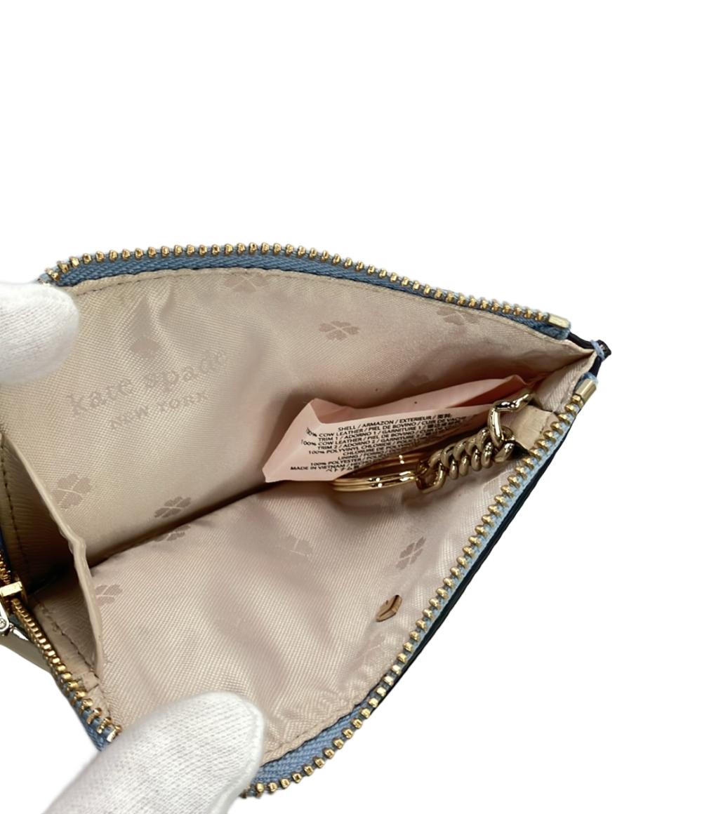 Kate Spade コインケース カードケース キーリング付き レザー PWRU7159 レディース ケイトスペード