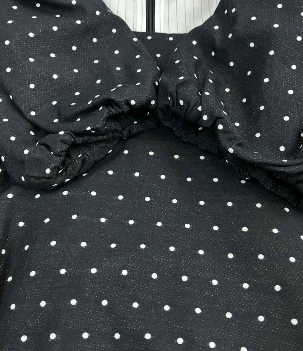 macgraw 半袖 パフスリーブドットブラウス レディース SIZE 42 (L) マックグロー