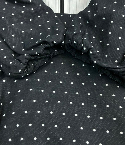 macgraw 半袖 パフスリーブドットブラウス レディース SIZE 42 (L) マックグロー