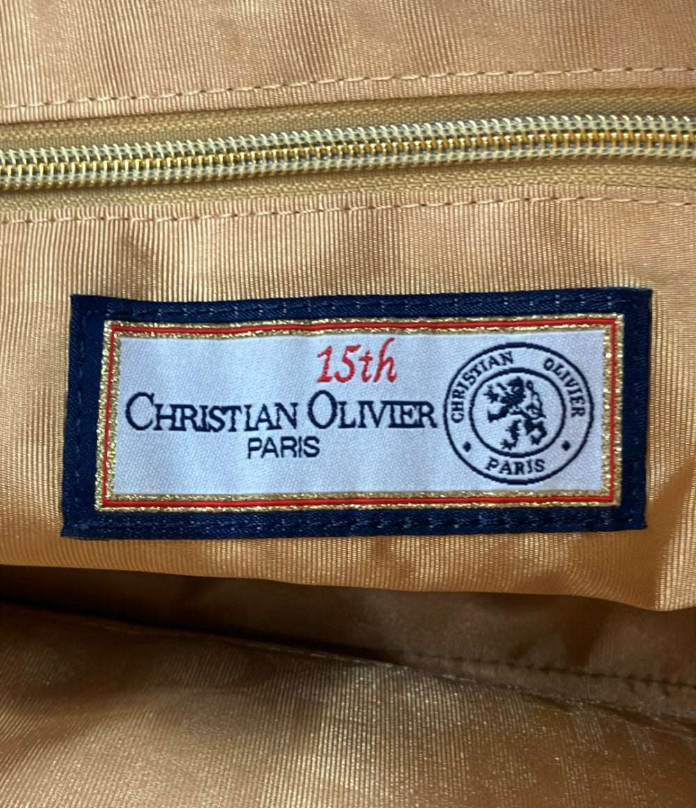 美品 Christian Olivier PARIS 2way ハンドバッグ ショルダーバッグ 斜め掛け レディース クリスチャンオリビエ パリス