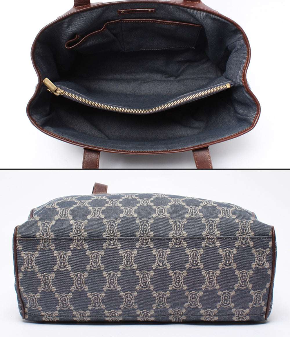 CELINE デニム ハンドバッグ トートバッグ パリマカダム レディース セリーヌ