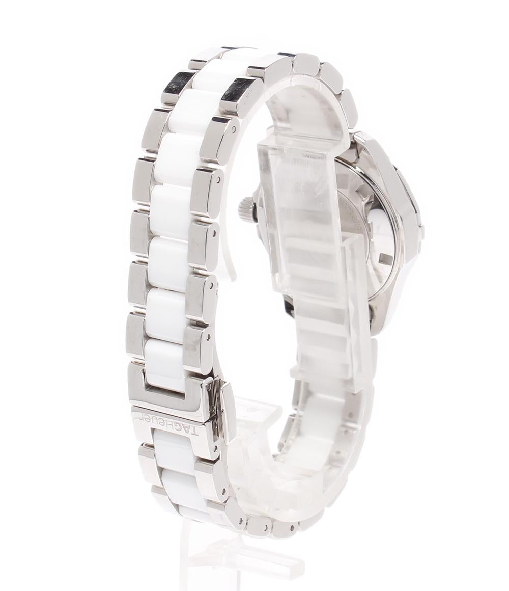 TAG HEUER 腕時計 アクアレーサー レディ スティール＆セラミック クオーツ ホワイト WAY141D.BA0919 レディース タグホイヤー