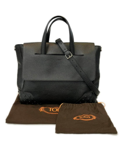 TOD’S 2way ハンドバッグ ショルダーバッグ 斜め掛け メンズ トッズ