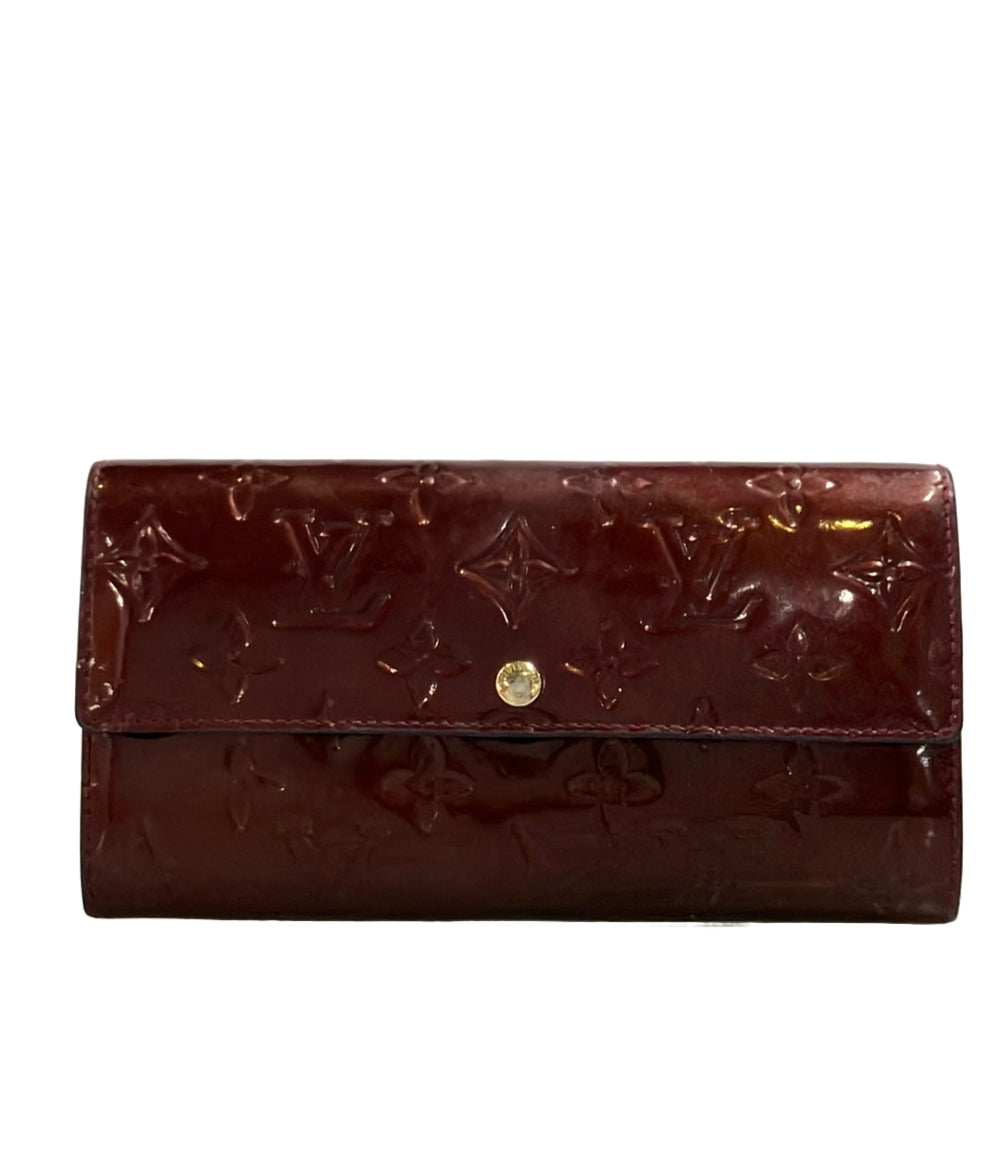 LOUIS VUITTON 長財布 ポルトフォイユ サラ ヴェルニ M93524 レディース ルイ・ヴィトン