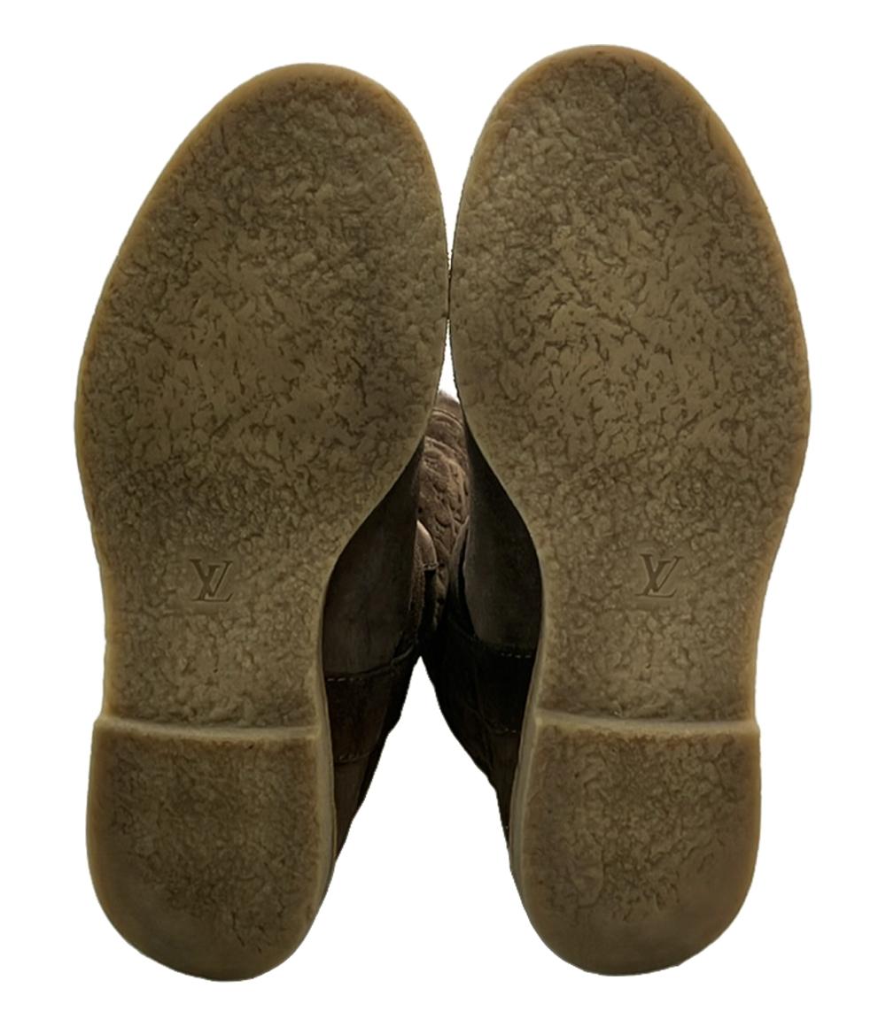 ルイ・ヴィトン フォーヴィストライン ムートンブーツ モノグラム柄 レディース SIZE 36 (M) LOUIS VUITTON