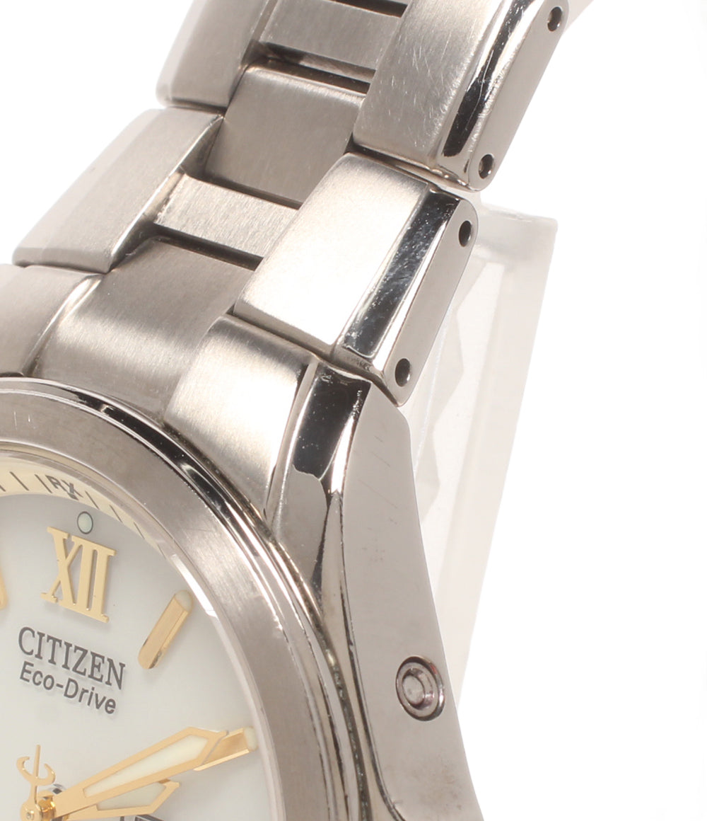 CITIZEN 腕時計 アテッサ ATTESA ソーラー ホワイト H100-T010431 メンズ シチズン