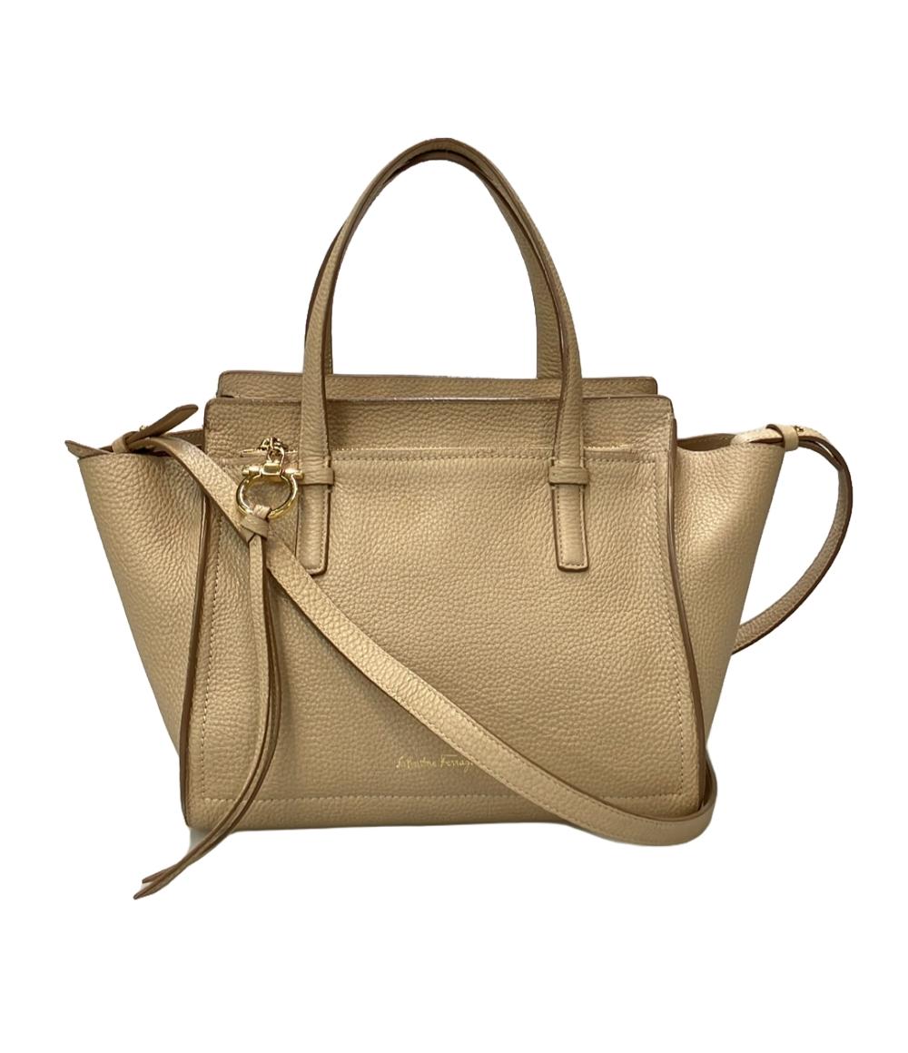 サルバトーレフェラガモ 2wayハンドバッグ ショルダーバッグ 斜め掛け ガンチーニ レディース Salvatore Ferragamo