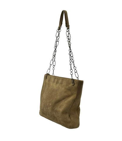 プラダ ショルダーバッグ 肩掛け スウェード チェーン レディース PRADA