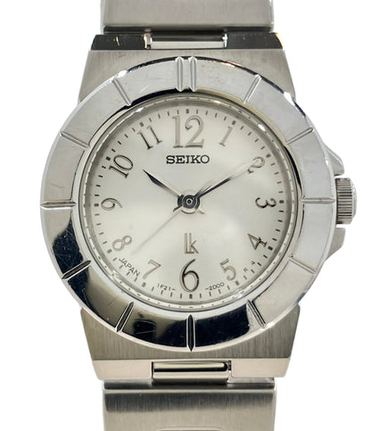 SEIKO 腕時計 lk ルキア クオーツ シルバー 1F21-0L90 レディース セイコー