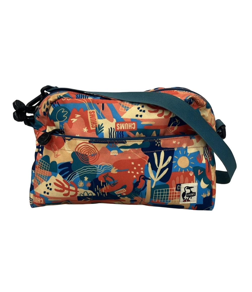 CHUMS ショルダーバッグ 斜めがけ ロゴ リサイクル ショルダーポーチ メンズ レディース チャムス