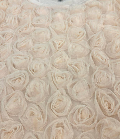 ランバンコレクション 半袖ローズニット レディース SIZE 40 LANVIN COLLECTION