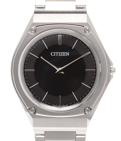 美品 CITIZEN 腕時計 エコドライブワン 薄型 Eco-Drive-One ソーラー AR5060-58E メンズ シチズン