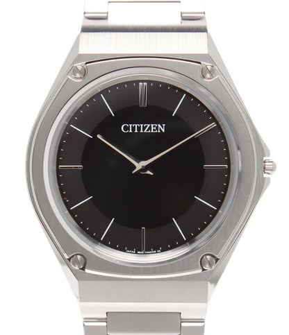 美品 CITIZEN 腕時計 エコドライブワン 薄型 Eco-Drive-One ソーラー AR5060-58E メンズ シチズン