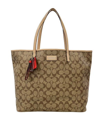 COACH トートバッグ ショルダーバッグ 肩掛け シグネチャー F27393 レディース コーチ