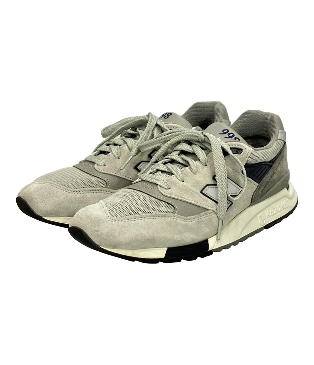 NEW BALANCE ローカットスニーカー ダブルタップグレー U998WT メンズ SIZE 28.0 (XL) ニューバランス