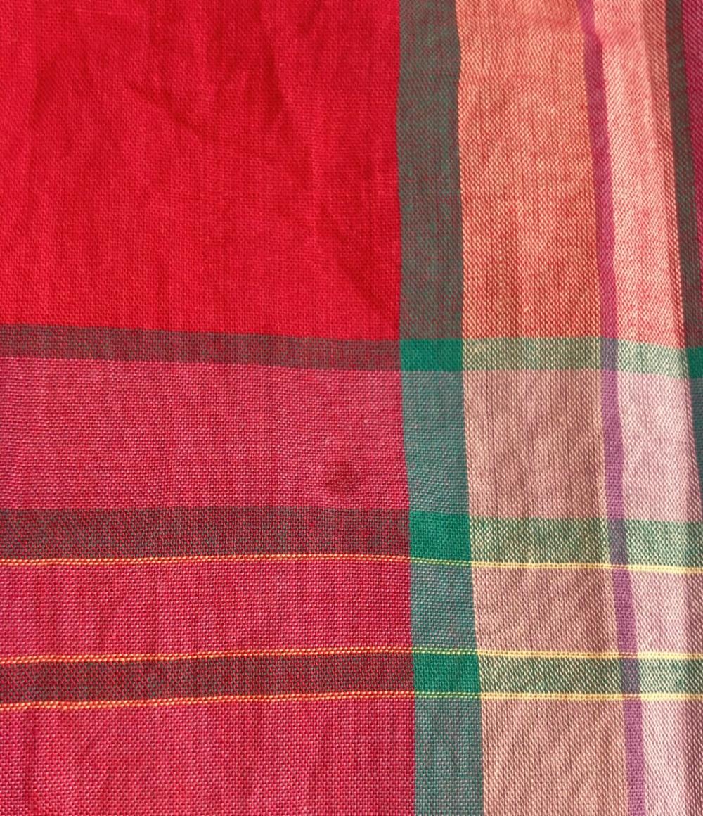 NE QUITTEZ PAS ノースリーブ チェック柄 ワンピース レディース SIZE M ヌキテパ