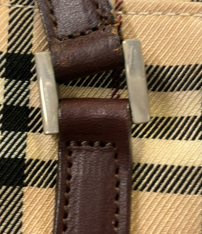 BURBERRY BLUE LABEL ハンドバッグ チェック レディース バーバリーブルーレーベル