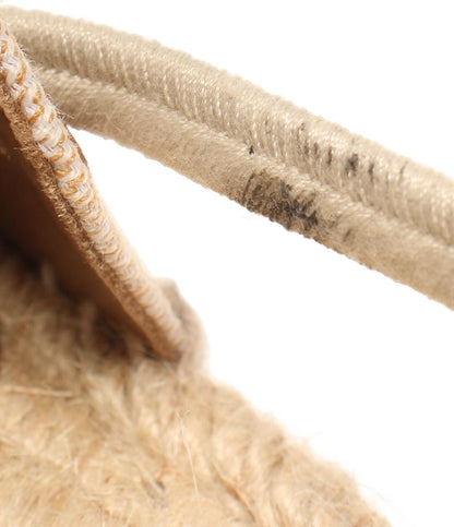 エルメス レースアップサンダル エスパドリーユ フラットシューズ e59278i レディース SIZE 35 (S) HERMES