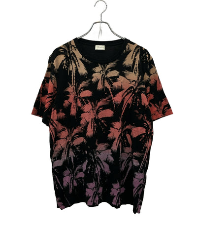 サンローラン 半袖Tシャツ 総柄 メンズ SIZE L SAINT LAURENT