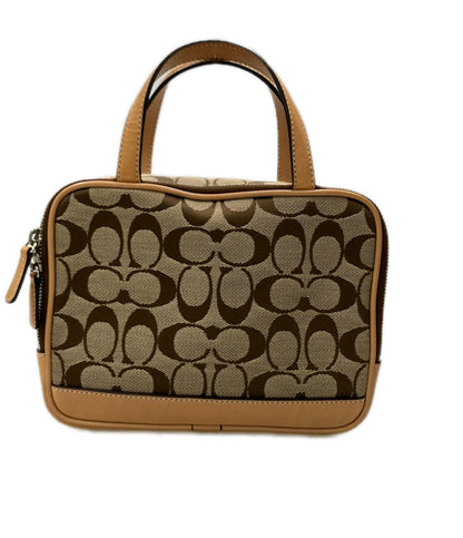 美品 COACH ハンドバッグ シグネチャー レディース コーチ