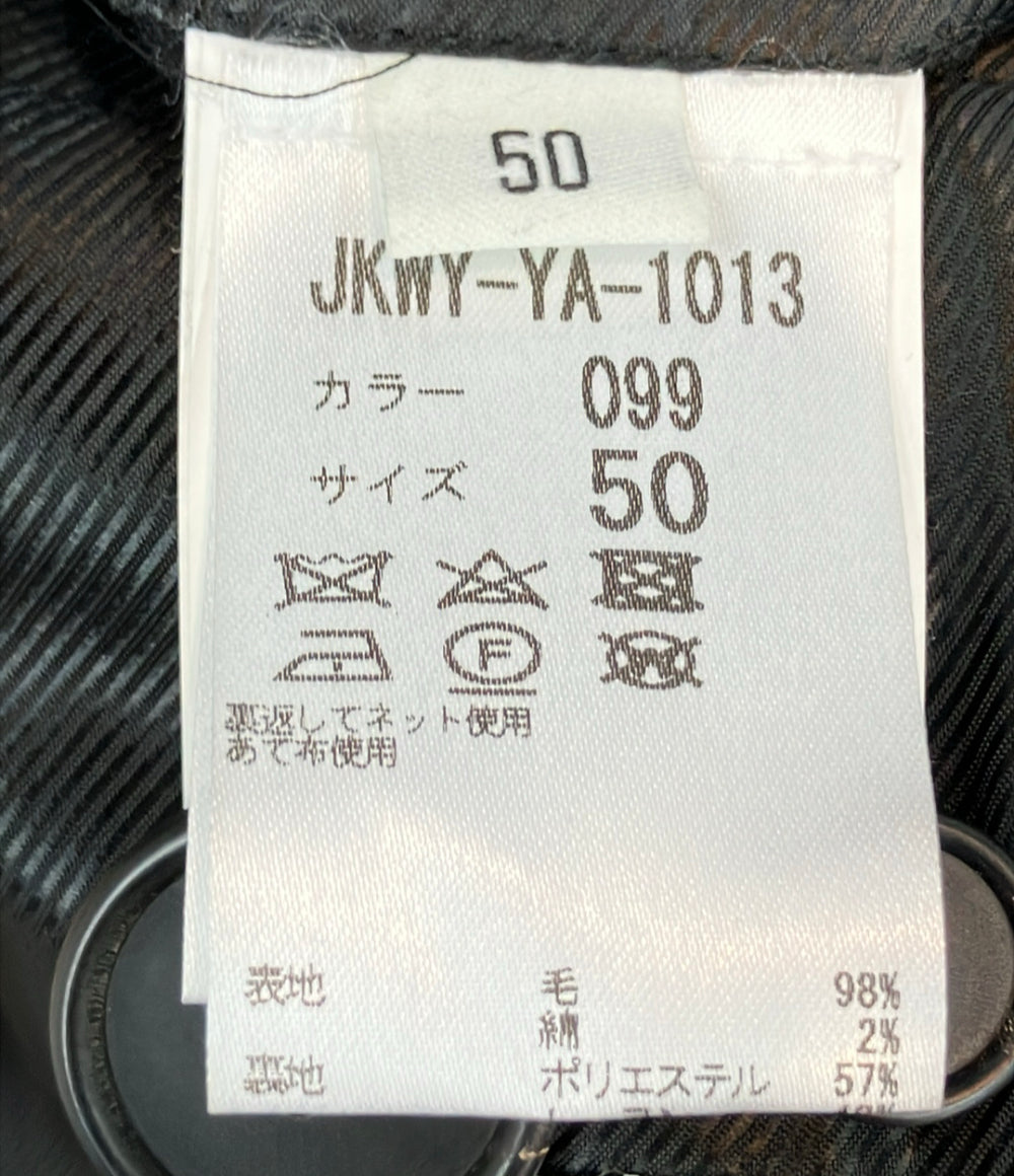 WOOYOUNGMI コート ジャケット ウール スタンドカラー ハーフ JKWY-YA-1013 メンズ SIZE 50 (XL) ウーヨンミ