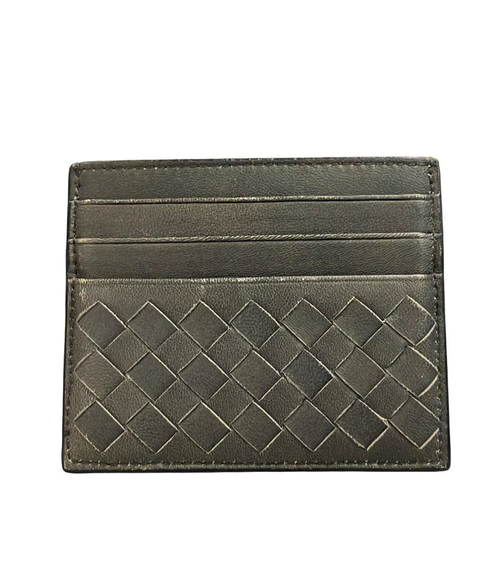 ★美品★BOTTEGA VENETA イントレチャート ケース グレー ボッテガ ヴェネタ カードケース 財布 グレー イントレチャート