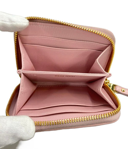 美品 MiuMiu コインケース カードケース マテラッセ マトラッセ レディース ミュウミュウ