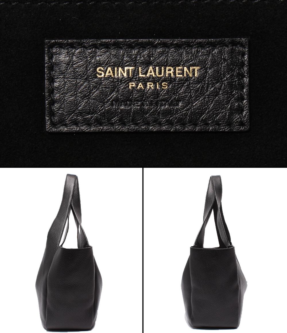 美品 SAINT LAURENT PARIS トートバッグ LE 5 A 7 BEA ル・サンカセット ベア レディース サンローランパリ