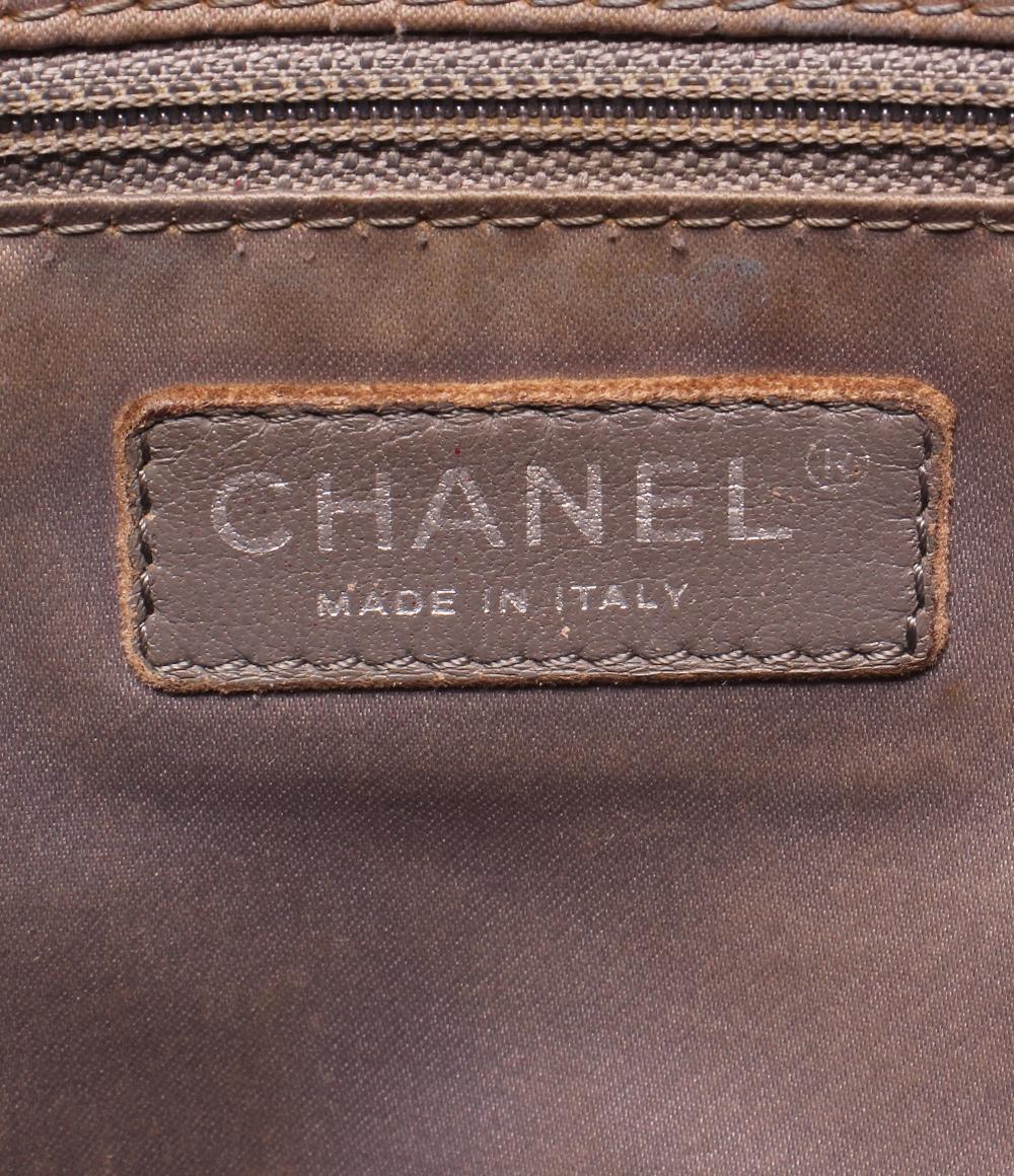 CHANEL チェーンショルダーバッグ トートバッグ 肩掛け キャビアスキン