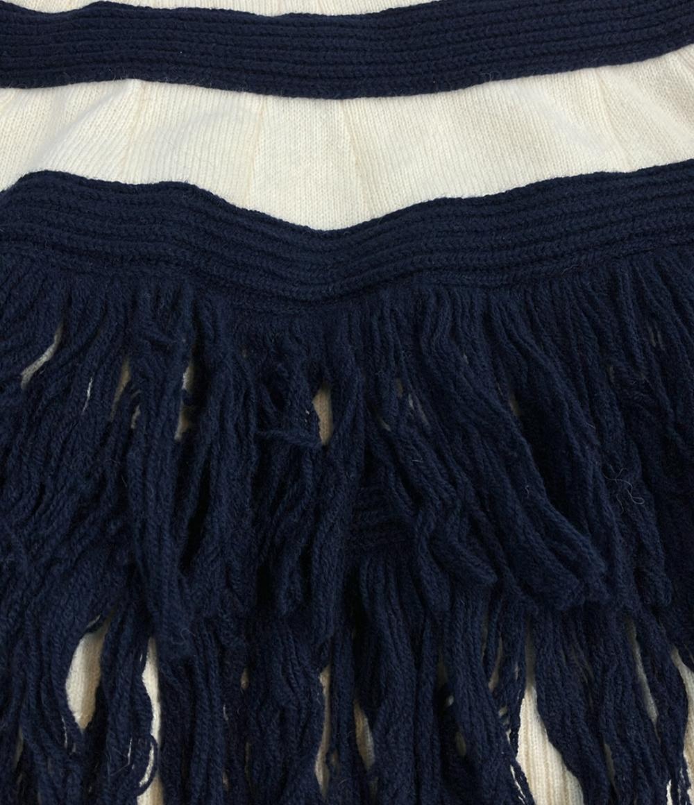 サカイ フリンジボーダーニット レディース SIZE 1 (S) Sacai