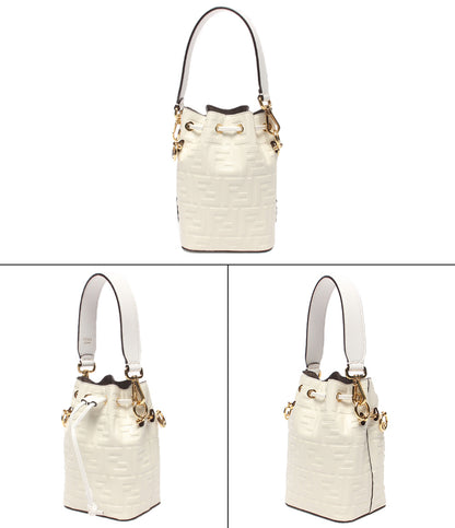 美品 FENDI 2WAYハンドバッグ ショルダーバッグ 肩掛け モン トレゾール 8BS010 レディース フェンディ