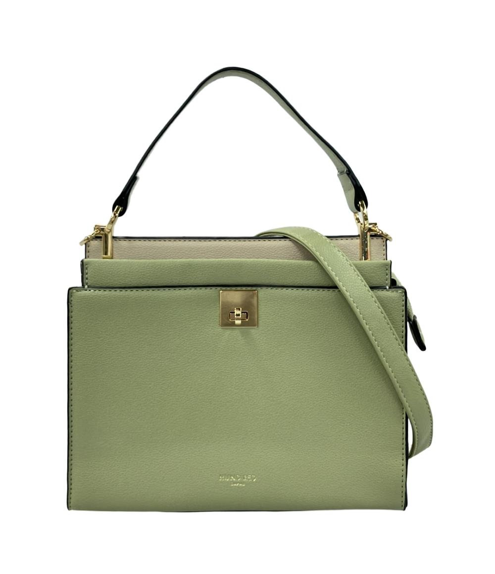 ハンドレッド 2way ハンドバッグ ミニショルダーバッグ 斜め掛け レディース HUND RED