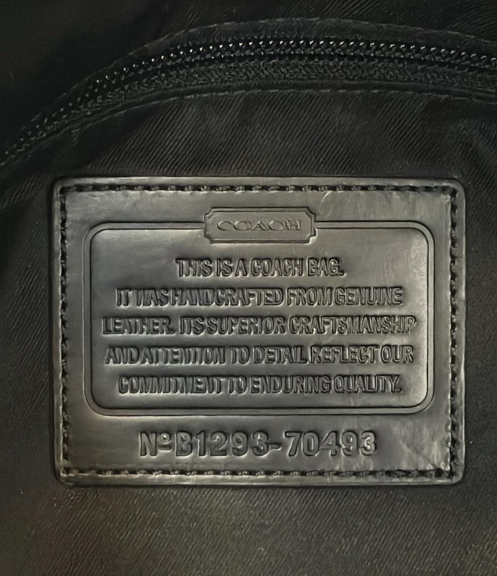 美品 COACH 2way ハンドバッグ ショルダーバッグ 70493 メンズ コーチ