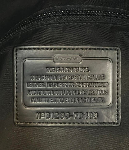 美品 COACH 2way ハンドバッグ ショルダーバッグ 70493 メンズ コーチ