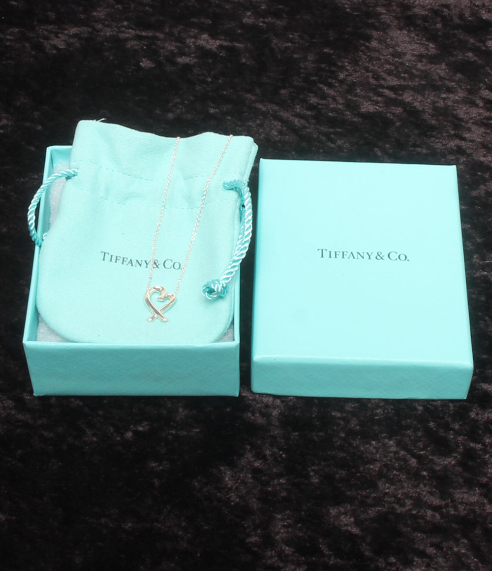 Tiffany & Co. ネックレス SV925 ラビングハート パロマ ピカソ レディース ティファニー