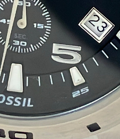 FOSSIL 腕時計 クオーツ ブラック CH-2539 メンズ フォッシル