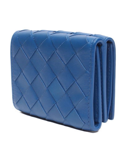 美品 BOTTEGA VENETA 三つ折り財布 イントレチャート レディース ボッテガ・ヴェネタ