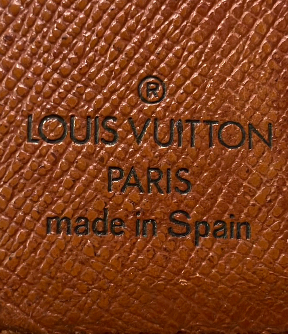 訳あり LOUIS VUITTON 二つ折り財布 コンパクトジップ モノグラム M61667 レディース ルイ・ヴィトン