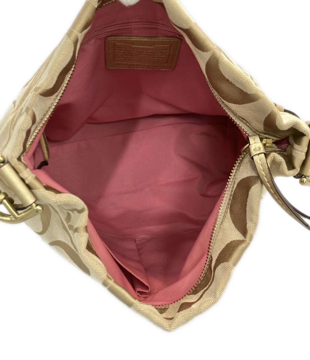 コーチ ショルダーバッグ 斜め掛け キャンバス シグネチャー F15067 レディース COACH