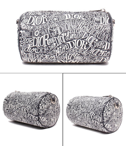 美品 Dior×STUSSY ショルダーバッグ 斜め掛け ROLLER ローラー 1ROPO061ZAD_H04E メンズ ディオール ステューシー