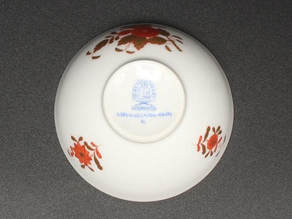 美品 ヘレンド カップ ぐい吞み アポニーオレンジ HEREND