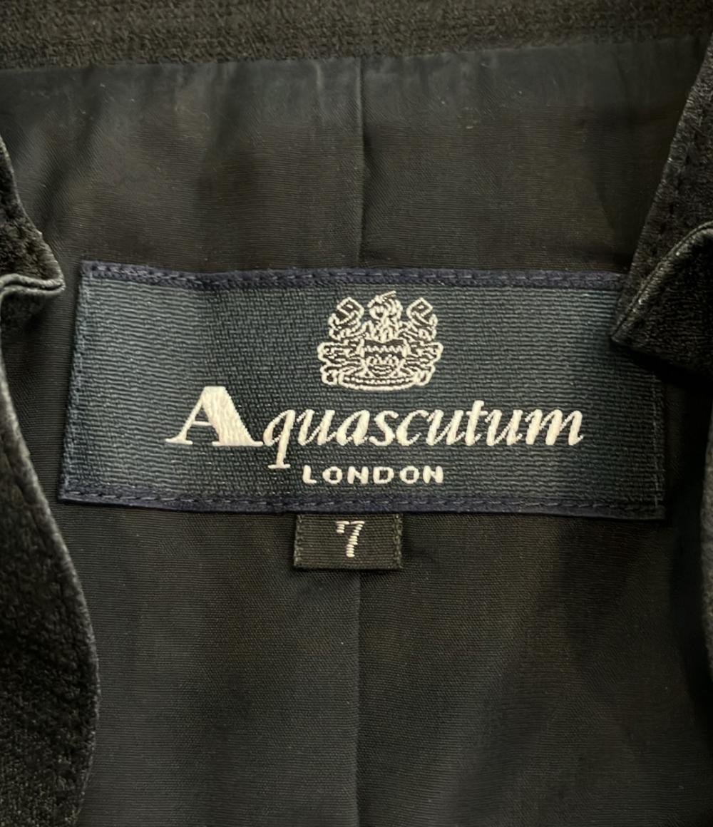 美品 アクアスキュータム 長袖ジャケット レディース SIZE 7 (M) Aquascutum