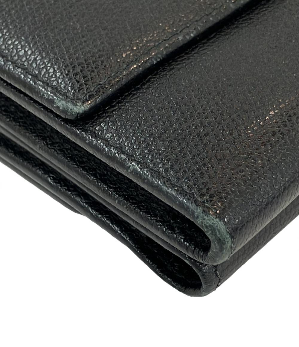 シャネル Wホック 三つ折り財布 レディース CHANEL