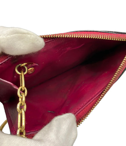 LOUIS VUITTON コインケース キーリング付き ポシェット クレ NM ヴェルニ M93559 レディース ルイ・ヴィトン