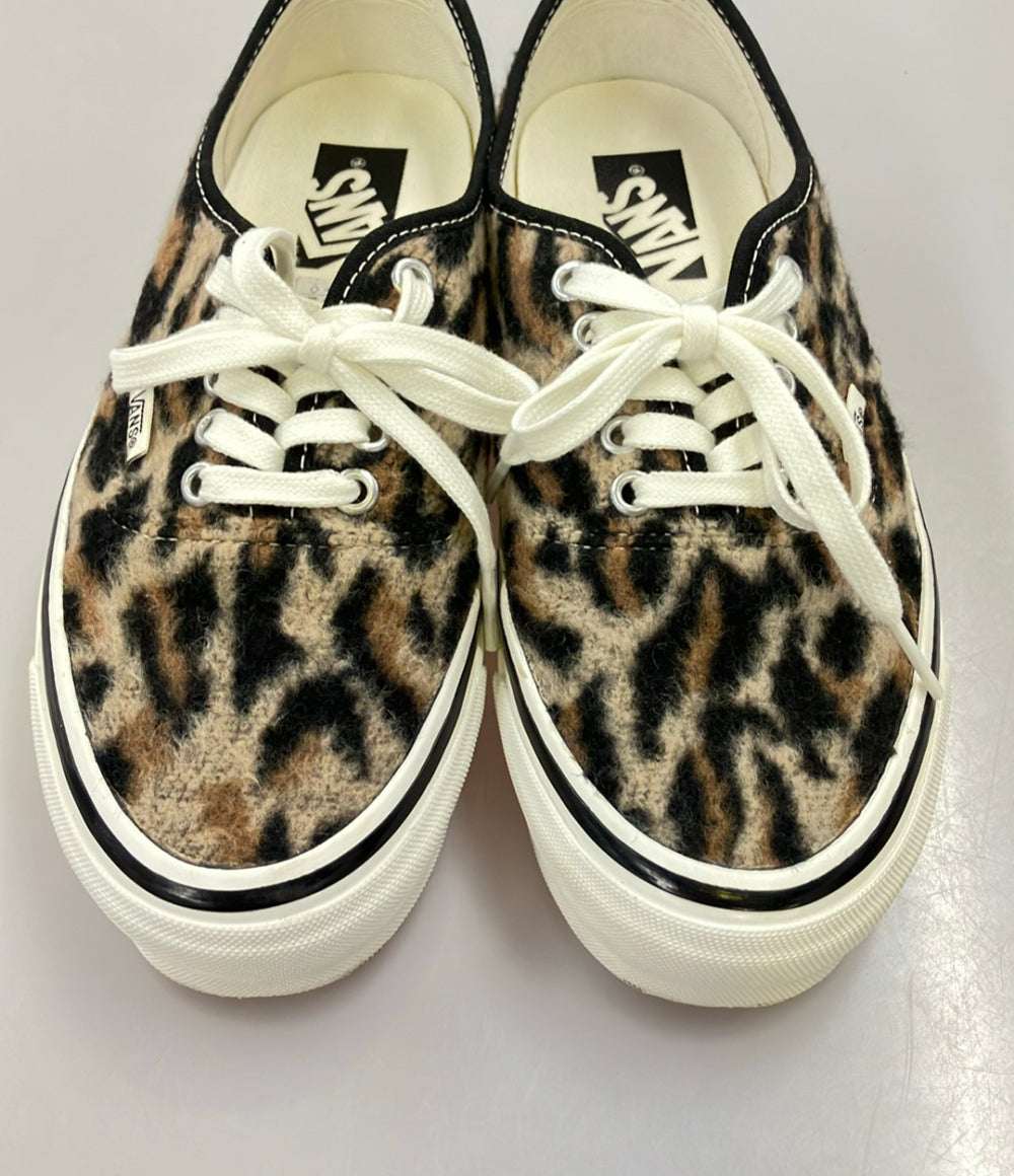 VANS ローカットスニーカー レオパード柄 PREMIUM LX AUTHENTIC 44 ユニセックス SIZE 25.0 ヴァンズ