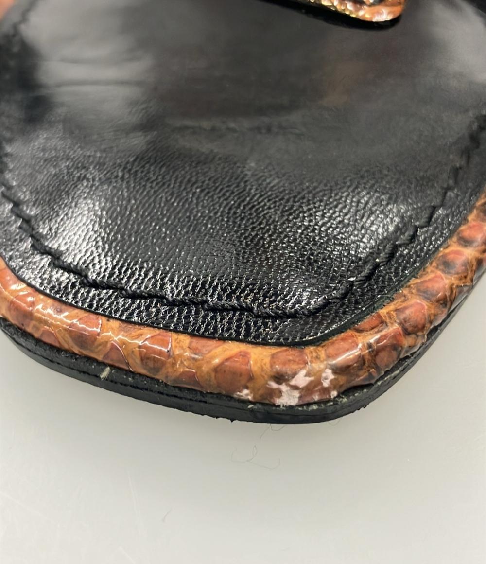 LOUIS VUITTON ブラックストラップサンダル 楽天市場】【中古】LOUIS
