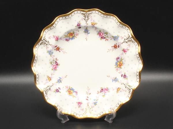 ロイヤルクラウンダービー ROYAL CROWN DERBY プレート 皿 26cm ロイヤルアントワネット